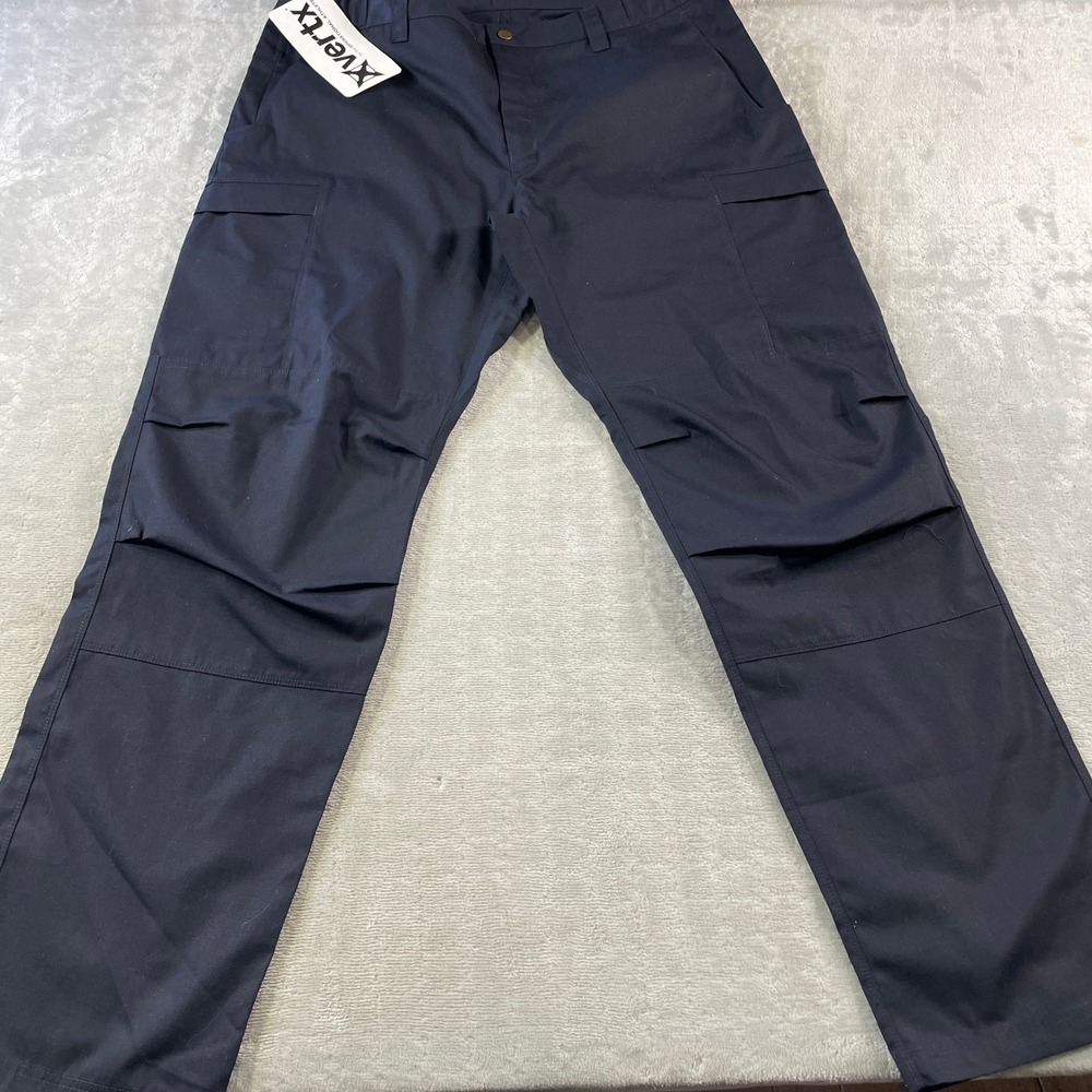 Vertx Phantom LT Pants Mens 42x36 Navy Blue Ripstop ‎ Tactical Cargo Concealed